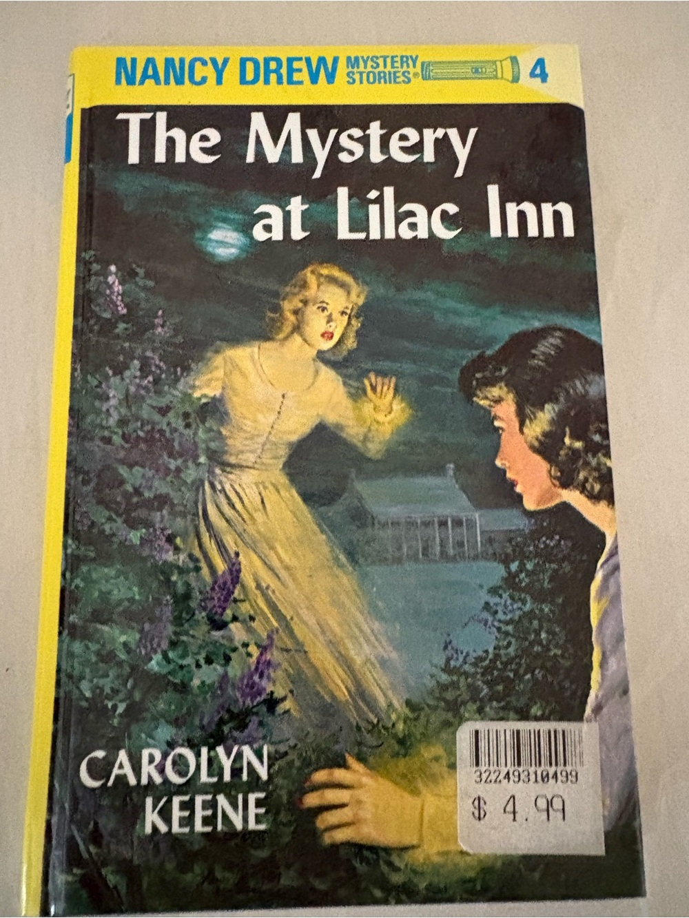 Yellow Hardcover Mystery Book - Classic Young Reader Series